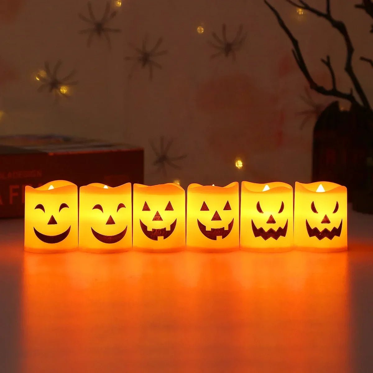 Halloween LED Candle Set - JolieJo