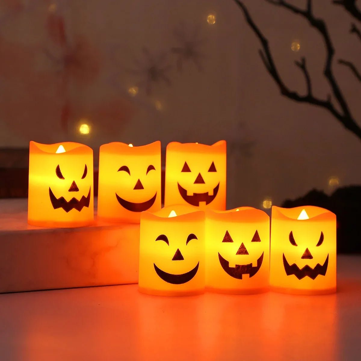 Halloween LED Candle Set - JolieJo