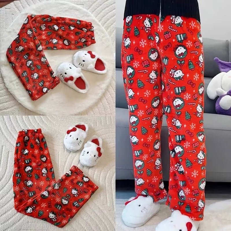 Hello Kitty Christmas Pajama Pants - JolieJo