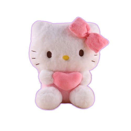 Hello Kitty Heart Plushies (22 cm) - JolieJo