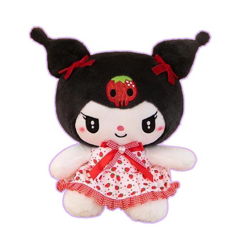 Hello Kitty Strawberry Dress Plushies - JolieJo