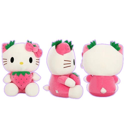 Hello Kitty Strawberry Plushie (22 cm) - JolieJo