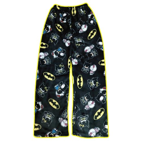 Hello Kitty x Batman Pajama Pants – Cozy Unisex Crossover - JolieJo