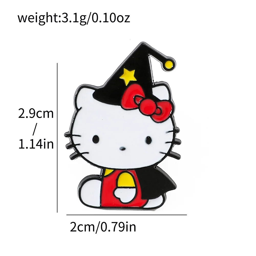 Pumpkin Kitty Pins - JolieJo
