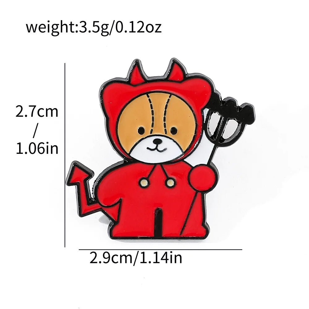 Pumpkin Kitty Pins - JolieJo