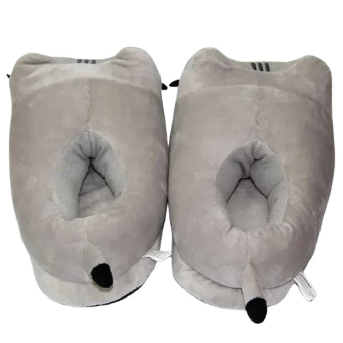 Cozy Kitty Plush Slippers - JolieJo