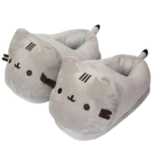 Cozy Kitty Plush Slippers - JolieJo