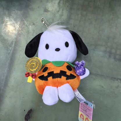 🎃 Halloween Hello Kitty, Pochacco & Cinnamoroll Plush Keychain - JolieJo