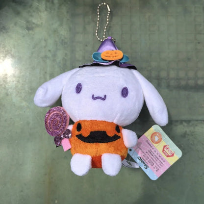 🎃 Halloween Hello Kitty, Pochacco & Cinnamoroll Plush Keychain - JolieJo