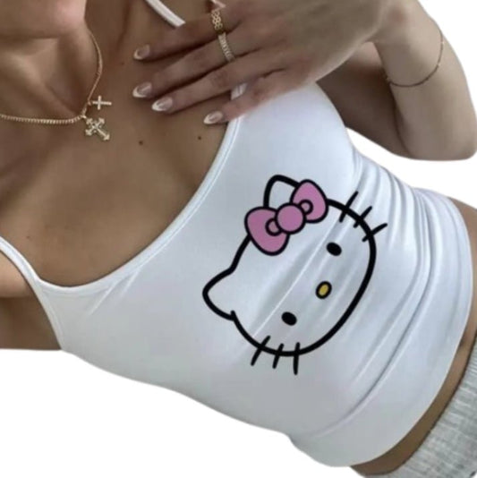 Hello Kitty Crop Top - JolieJo