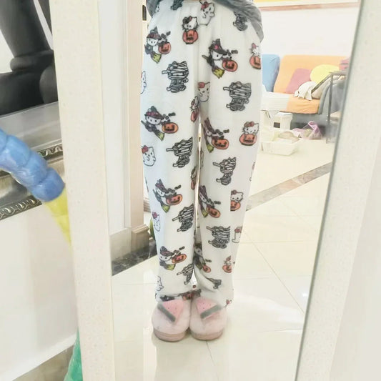 Hello Kitty Spooky Night Pajama Pants - JolieJo