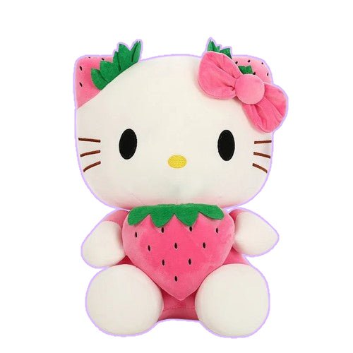 Hello Kitty Strawberry Plushie (22 cm) - JolieJo