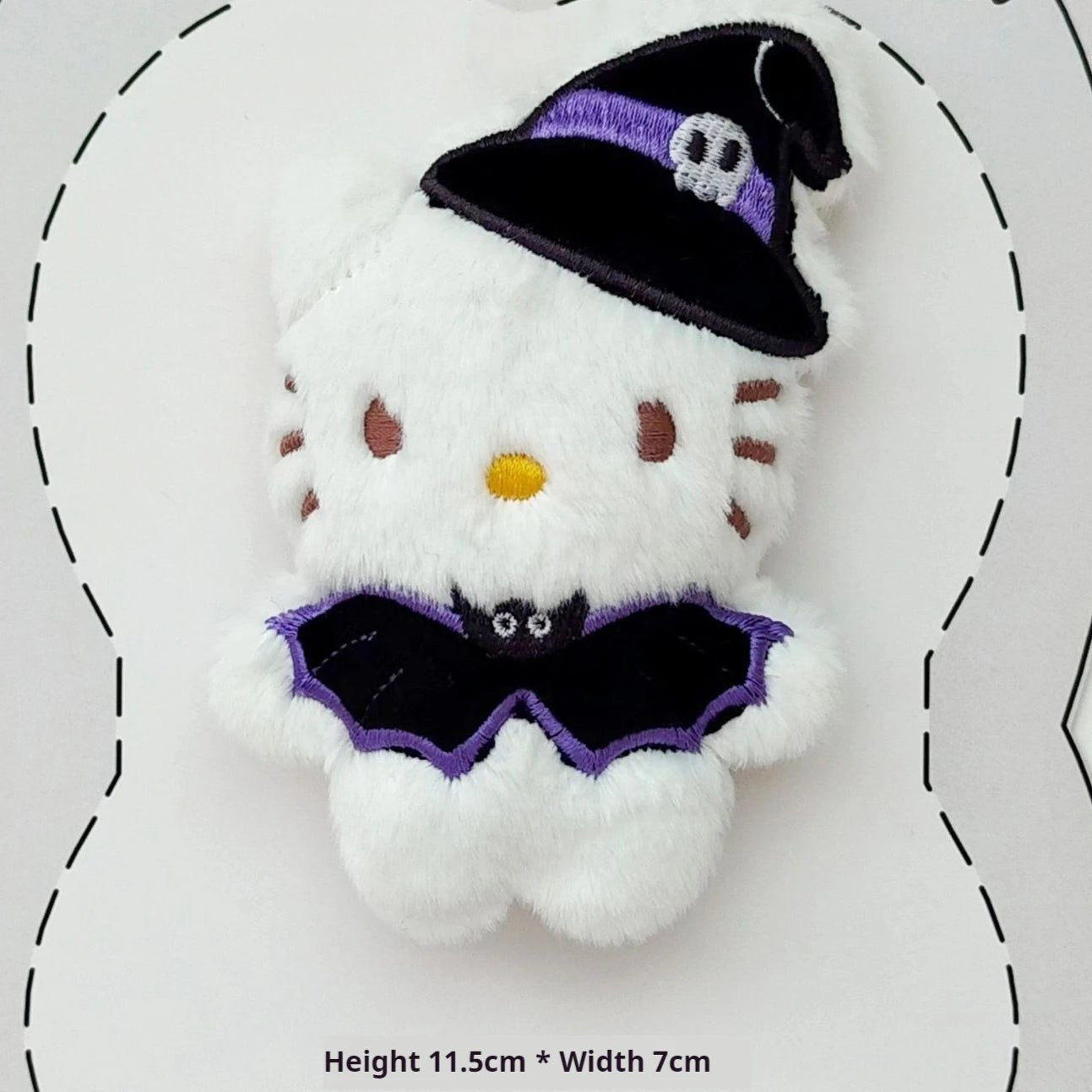 🔥 [Limited Edition] Halloween Hello Kitty Plush Keychain - JolieJo