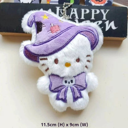 🔥 [Limited Edition] Halloween Hello Kitty Plush Keychain - JolieJo