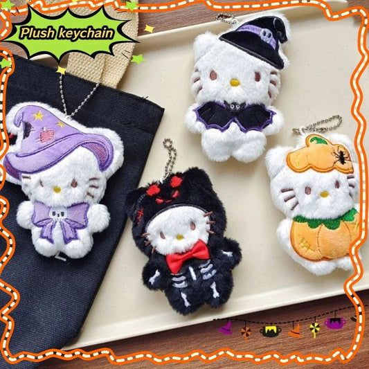 🔥 [Limited Edition] Halloween Hello Kitty Plush Keychain - JolieJo